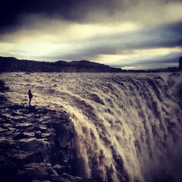 Исландия водопад