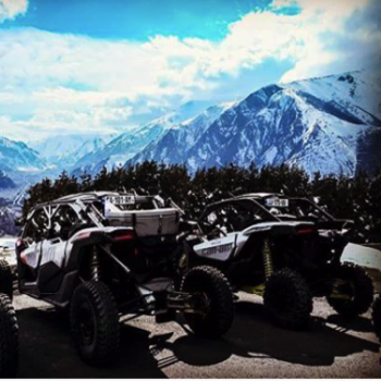 ГРУЗИЯ ЛЕТО! Квадро-Weekend на заряженных X-3  -  Казбек, вино и настоящий шашлык))